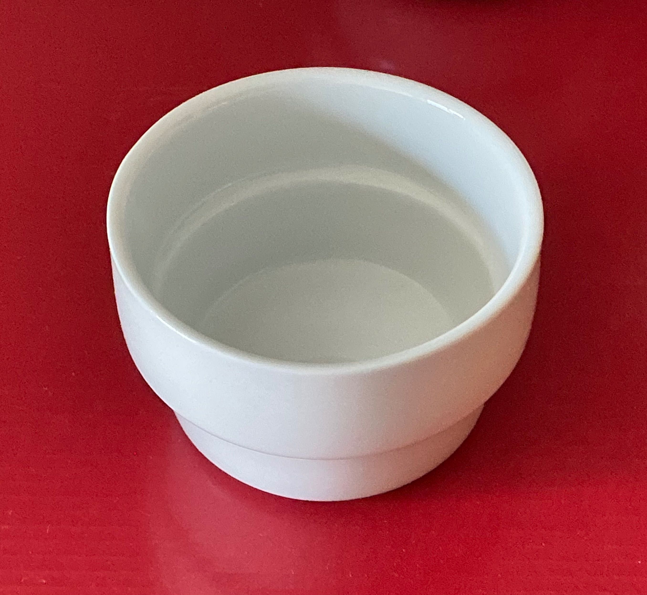 Conjunto de taças de sobremesa em cerâmica. NOVO!