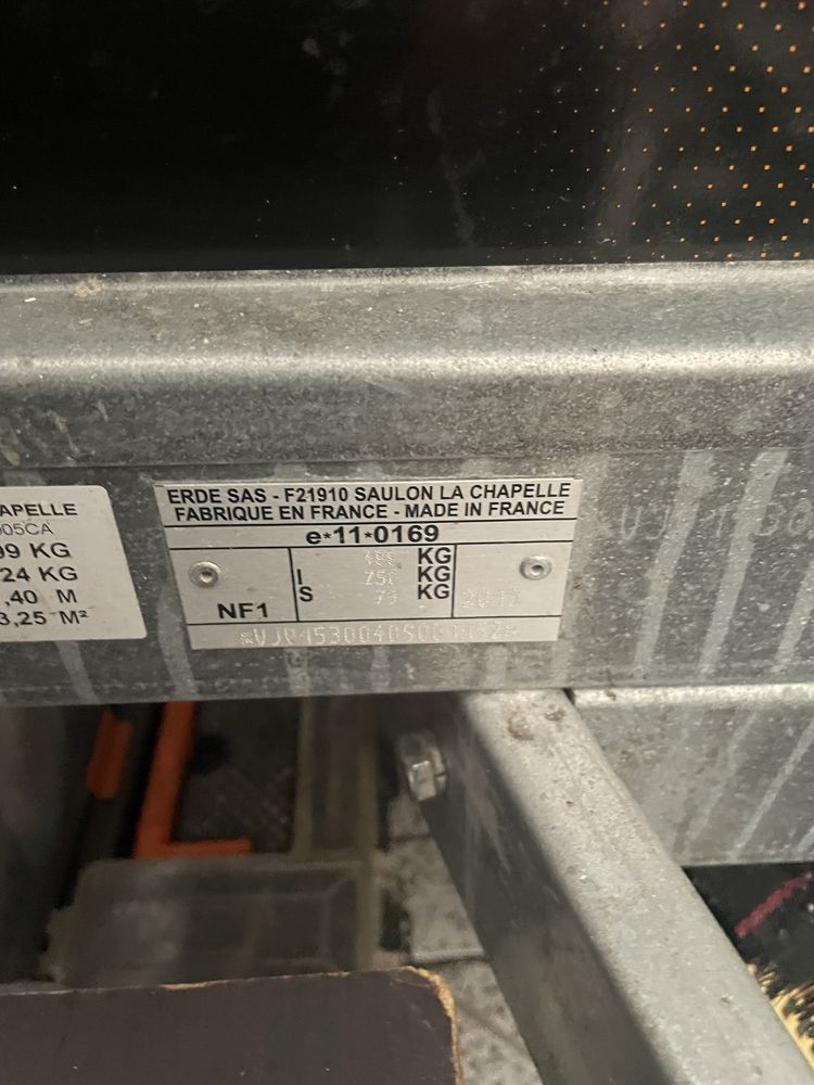 Reboque para carga 500kg