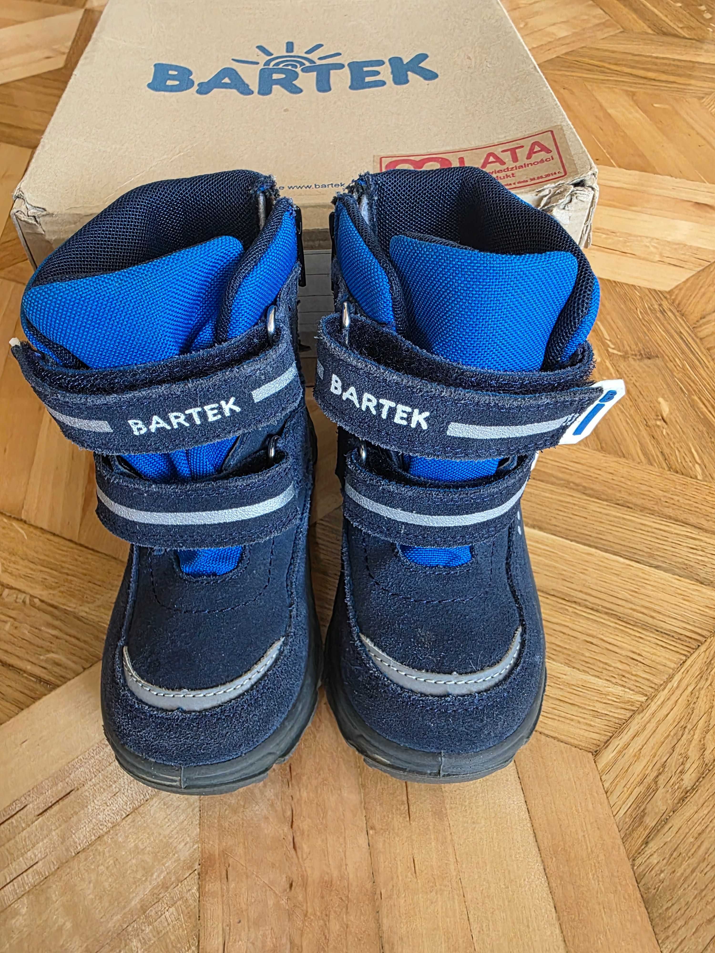 Buty zimowe Bartek r.23, śniegowce w idealnym stanie