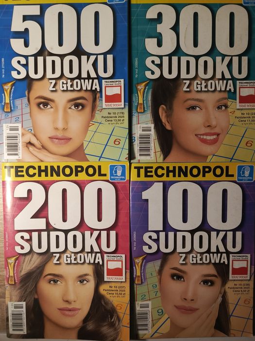 Zestaw Sudoku Listopad 2025 Technopol