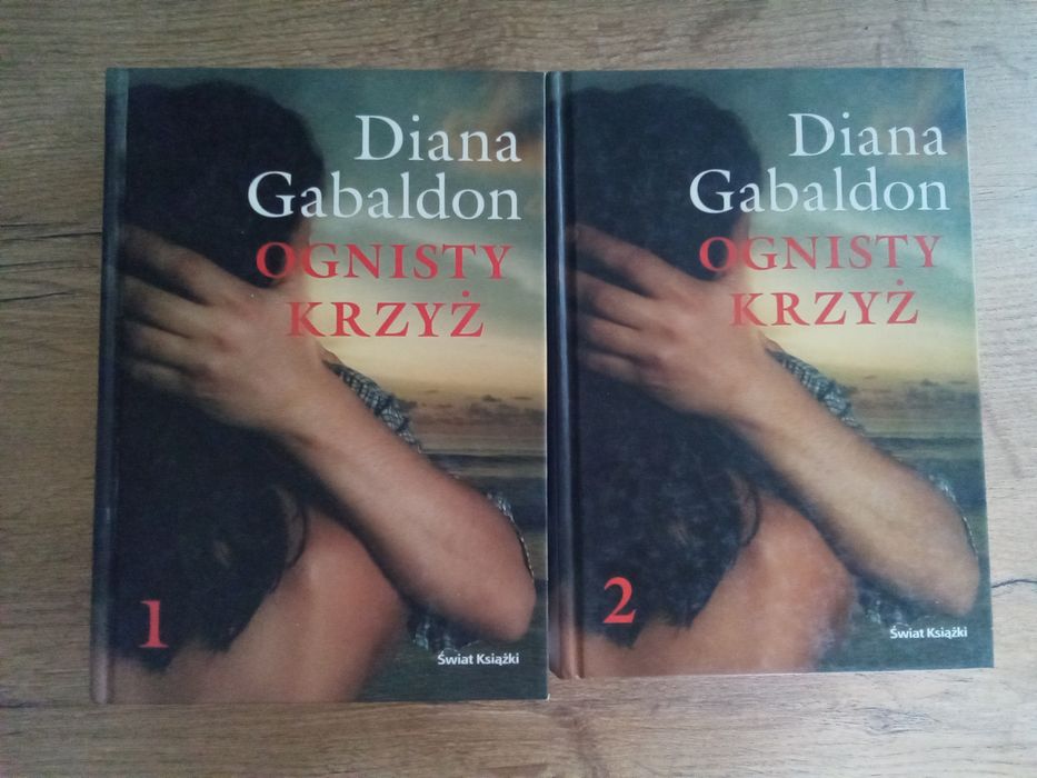 Ognisty krzyż Diana Gabaldon tom 1 i 2 KG
