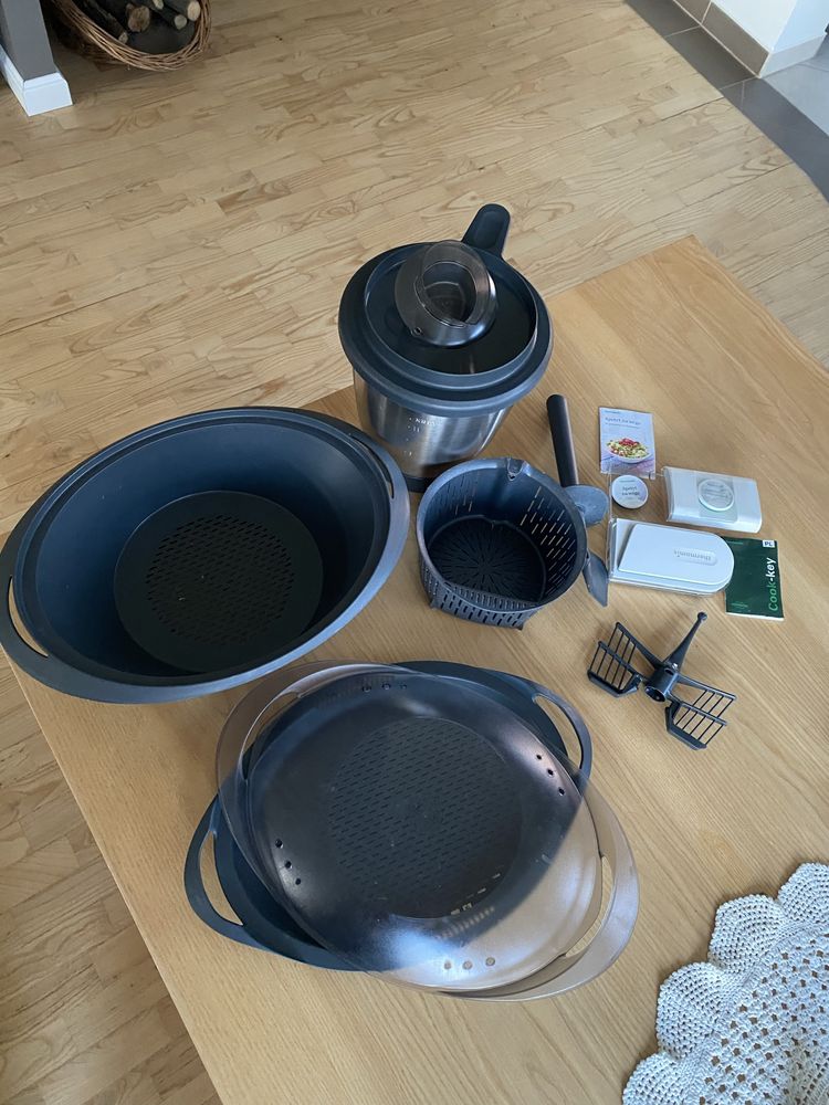 Thermomix TM5 CookKey bdb stan duzy zestaw dodatki