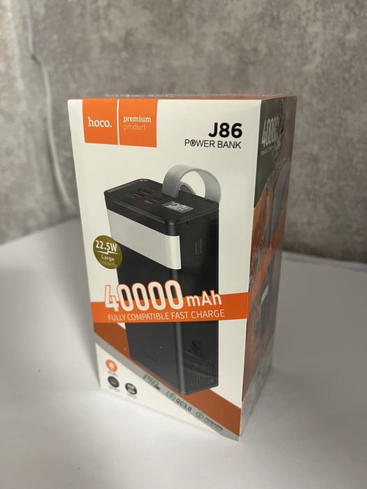 Павербанк Hoco J86 Powemaster 22.5W 40000 mAh