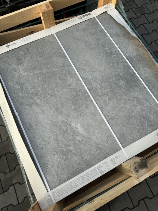 Płytki 120 x 120 Gres Mat Tacoma White Steel Cerrad Rect 120 x 120