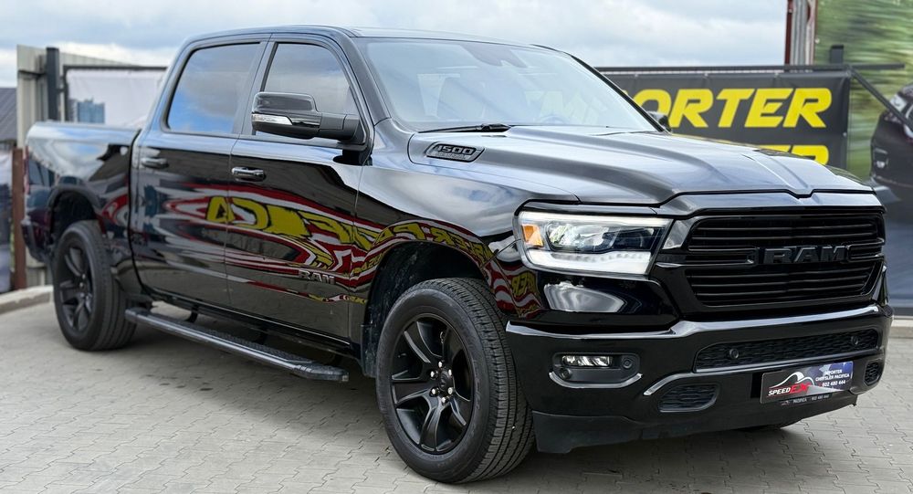 Dodge RAM 1500 — SPORT — 2022—5.7 V8 HEMI — Bezwypadkowy
