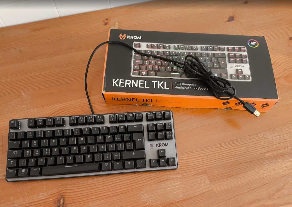 Teclado Mecânico KROM KERNEL TKL PT