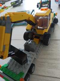 LEGO 4203 koparka transportem komplet unikat