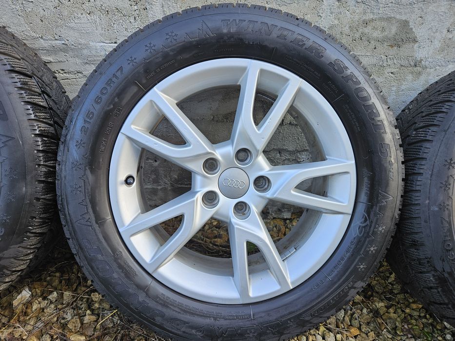 Kola zimowe Oryginalne AUDI ATS Q3 A4 A6 8U0  Q3  5x112 6,5 R17 Et33