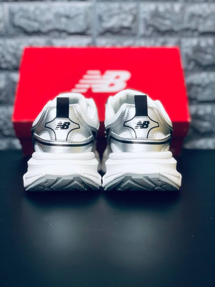 Женские Кроссовки New Balance Белые Кожаные Кроссовки Нью Баланс