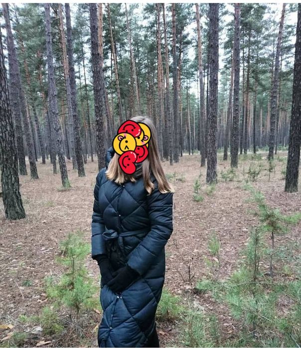 Подовжена зимова куртка