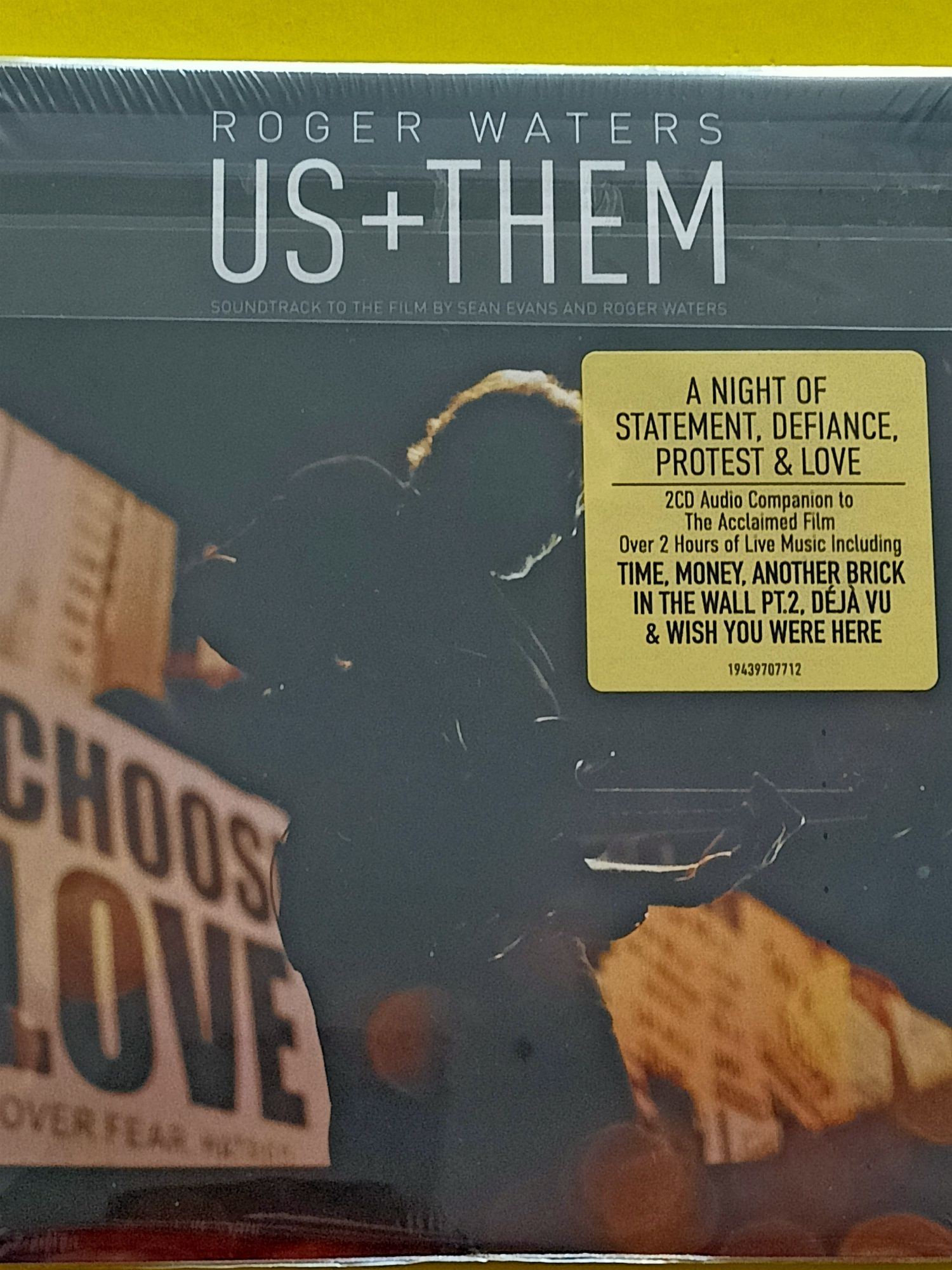Roger Waters - Us + Them - 2 cd - Koncert ( nowe )