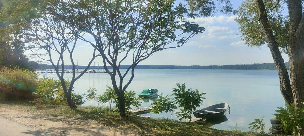 Dom nad Jeziorem z Jacuzzi, kominkiem,przy Plaży, Pluski,Warmia Mazury