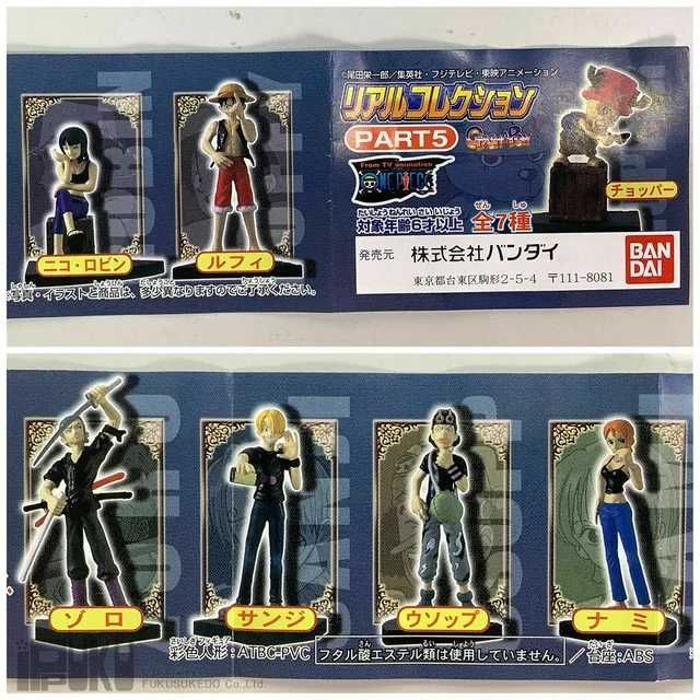 One Piece Miniaturas 5 a 7 cm novos