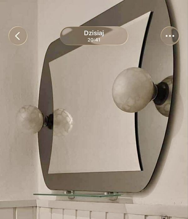 Szafka z umywalka + lustro