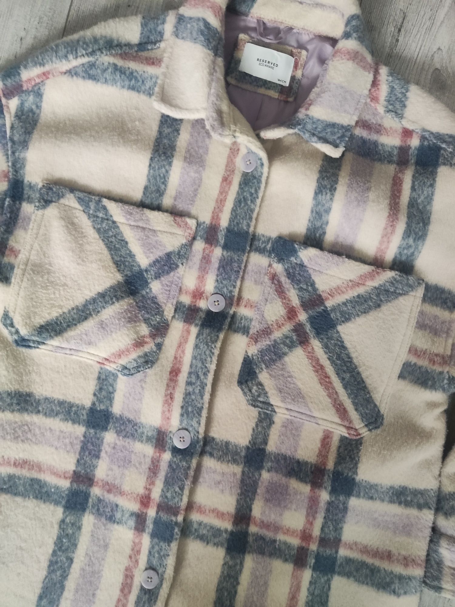 Kurtka koszulowa Reserved oversize r. 164 lub M