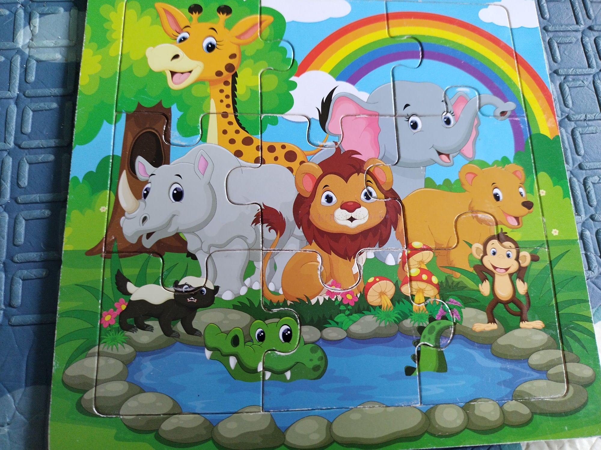 Puzzle drewniane