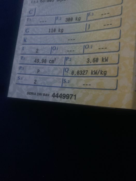 Sprzedam motorower w bardzo dobrym stanie