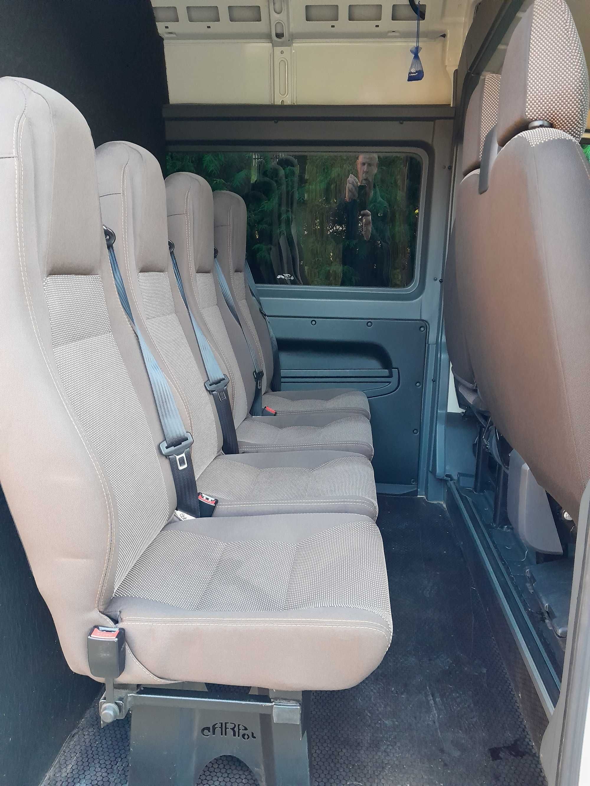 Boxer Ducato Jumper kamper fotel kanapa pasażer kampervan