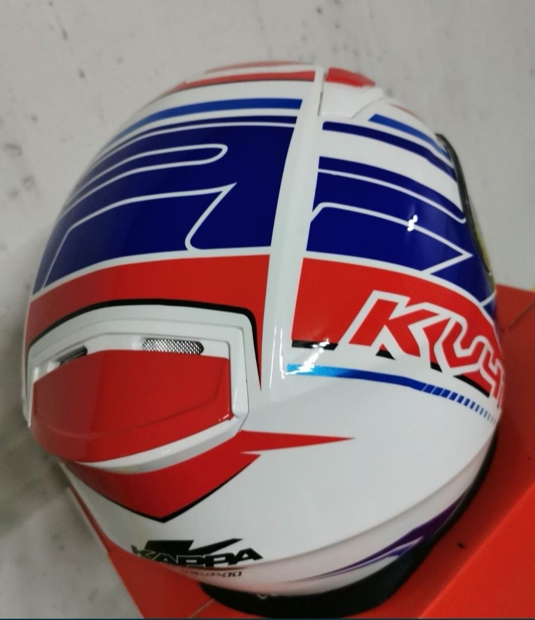 Capacete Kappa KV-41 Dallas Red / Blue ( NOVOS )