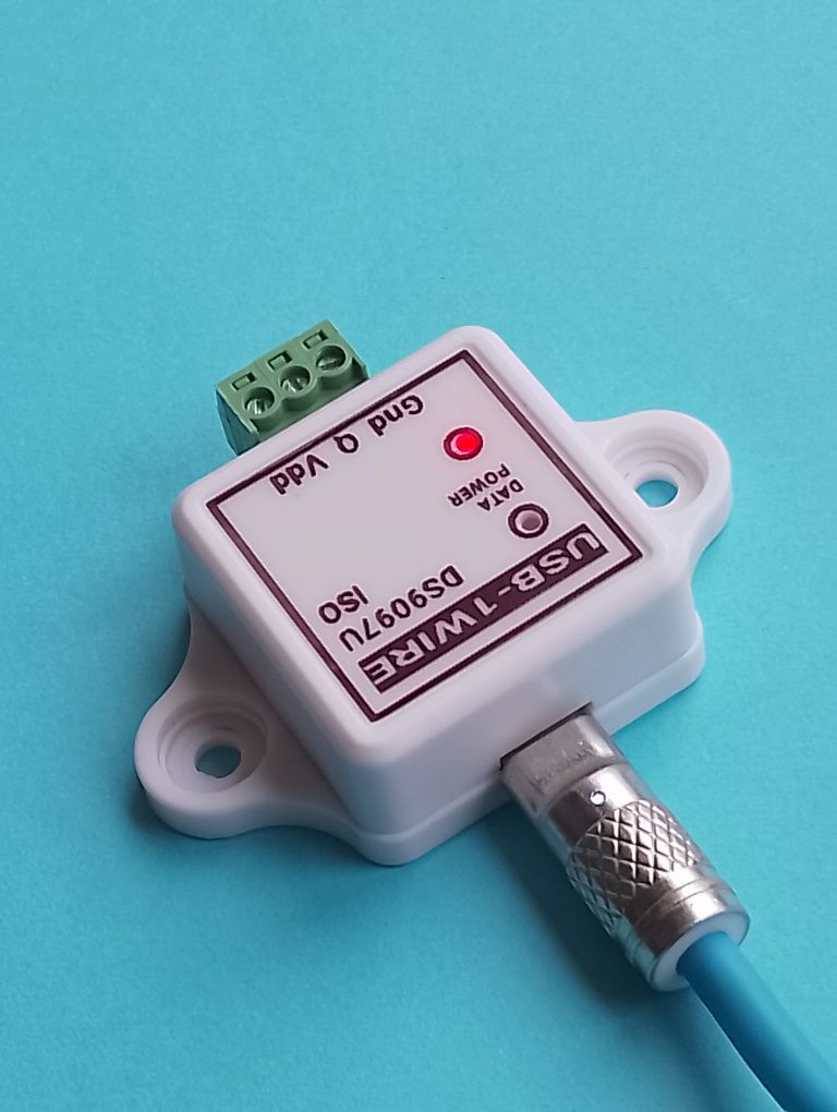 Адаптер USB-1WIRE с гальванической развязкой (DS9097U)