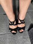 Sandalias Prof salto alto