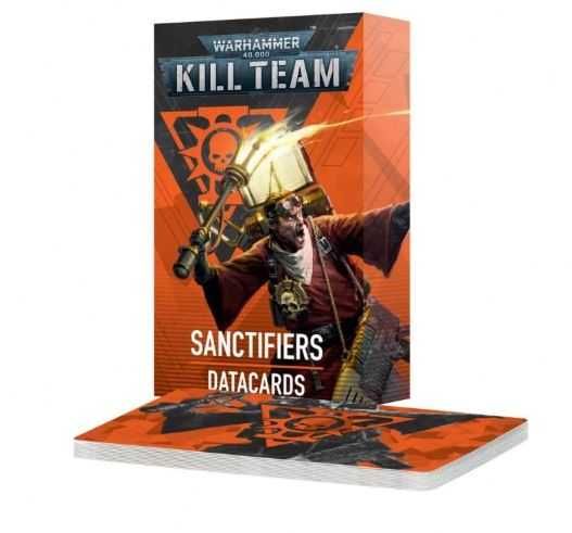 Warhammer Kill Team Sanctifiers Datacards