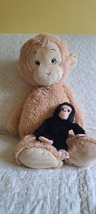 Pluszaki, pluszowe zabawki- małpki