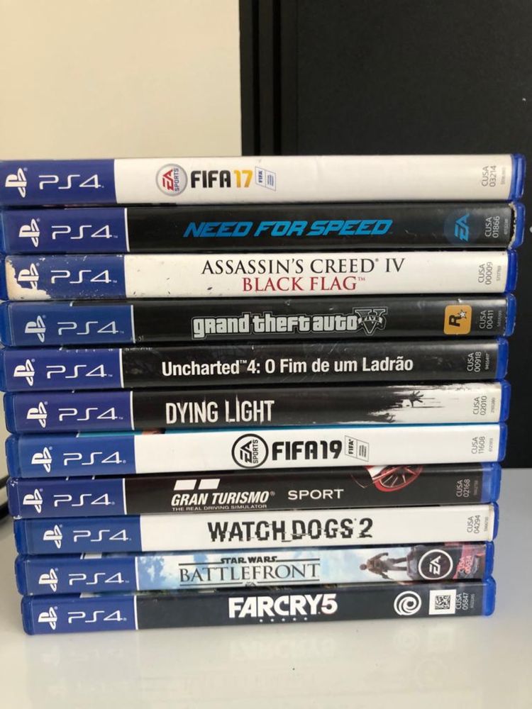 PS4 Pro+11 jogos