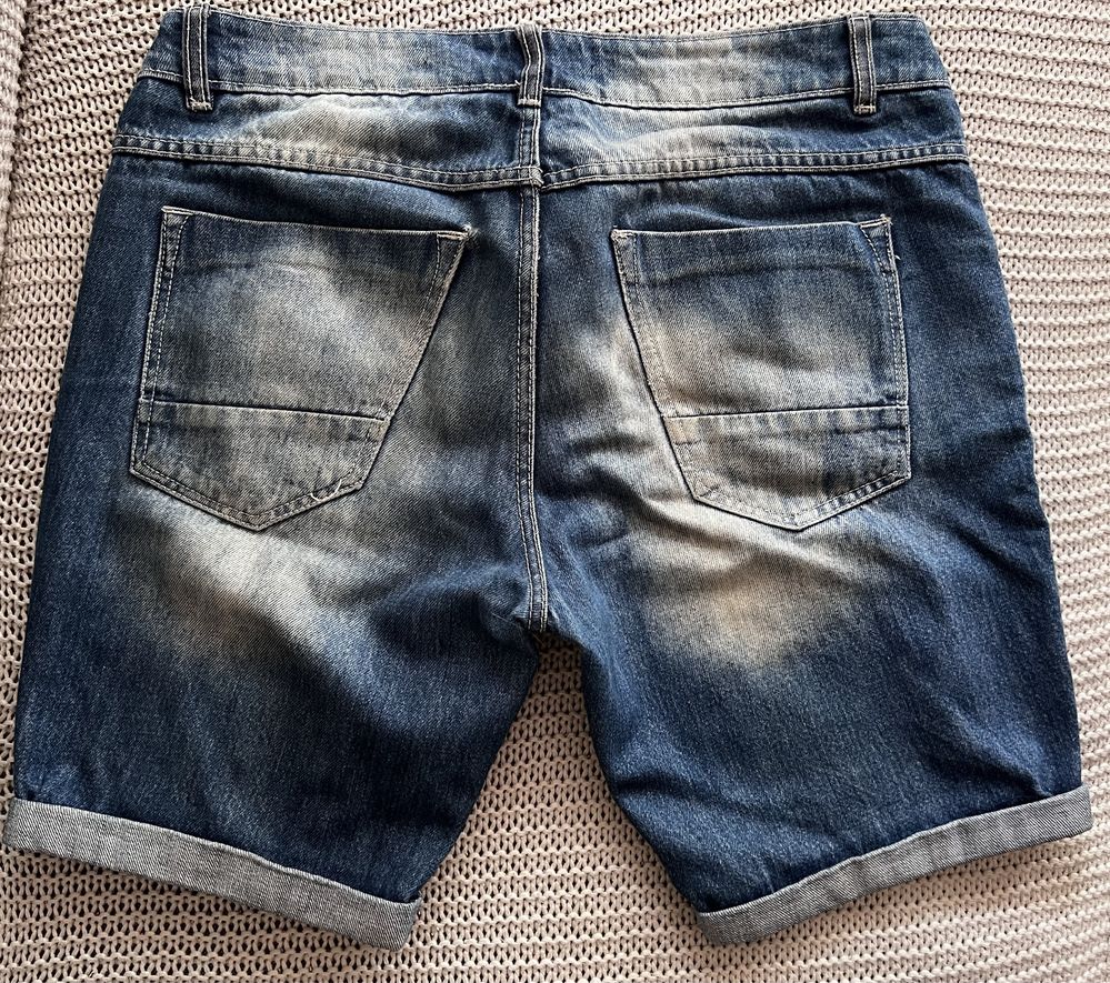 Męskie szorty jeansowe