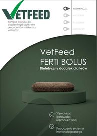 Bolus dla krów. Rozrodowy. VetFeed Ferti Bolus 12 szt