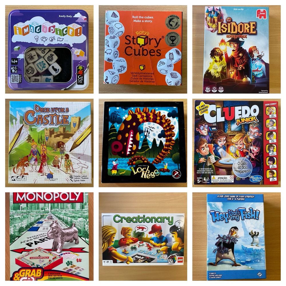 Jogos de Tabuleiro Infantis, Puzzles e Truques de Magia - ATUALIZADO!