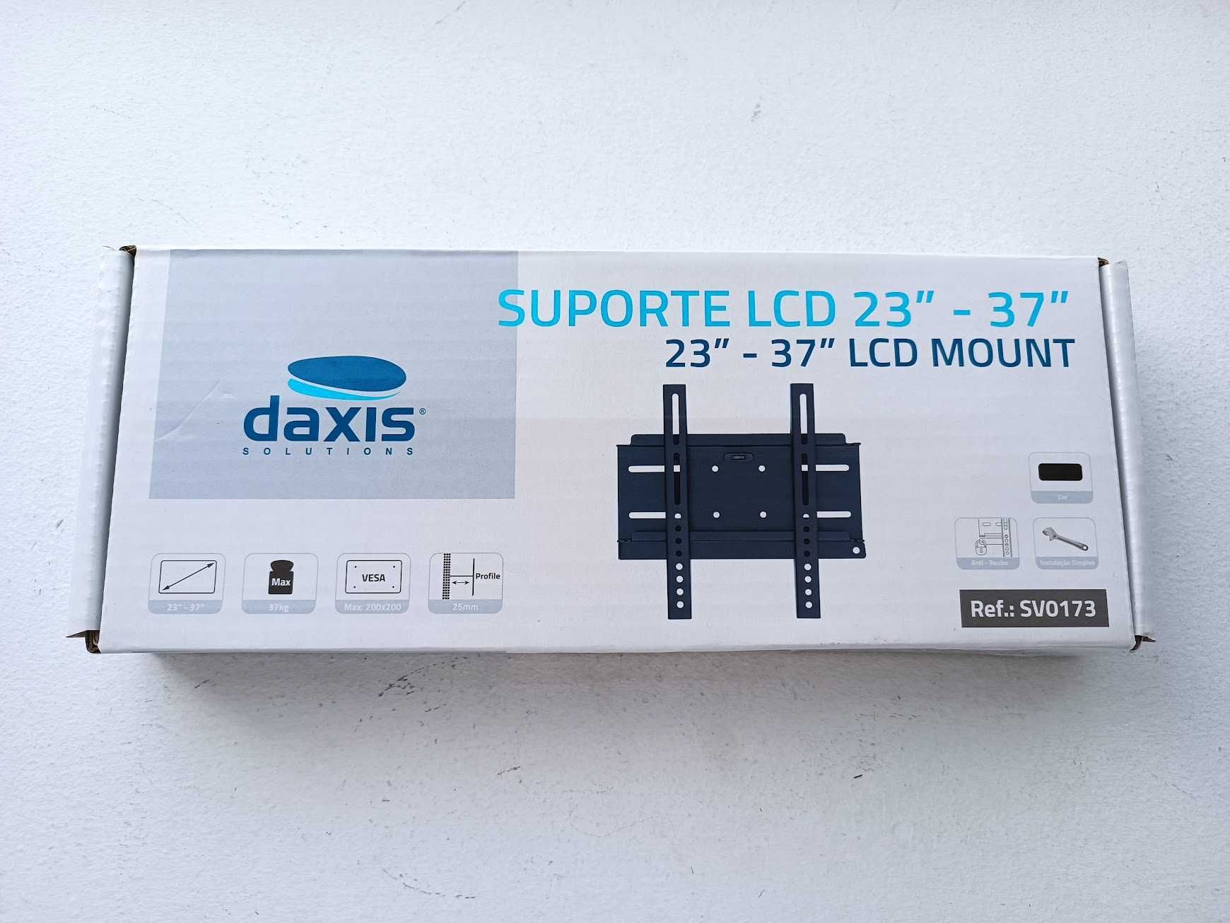 Suporte LCD DAXIS 37Kg 23"-37" vesa 200x200 SV0173