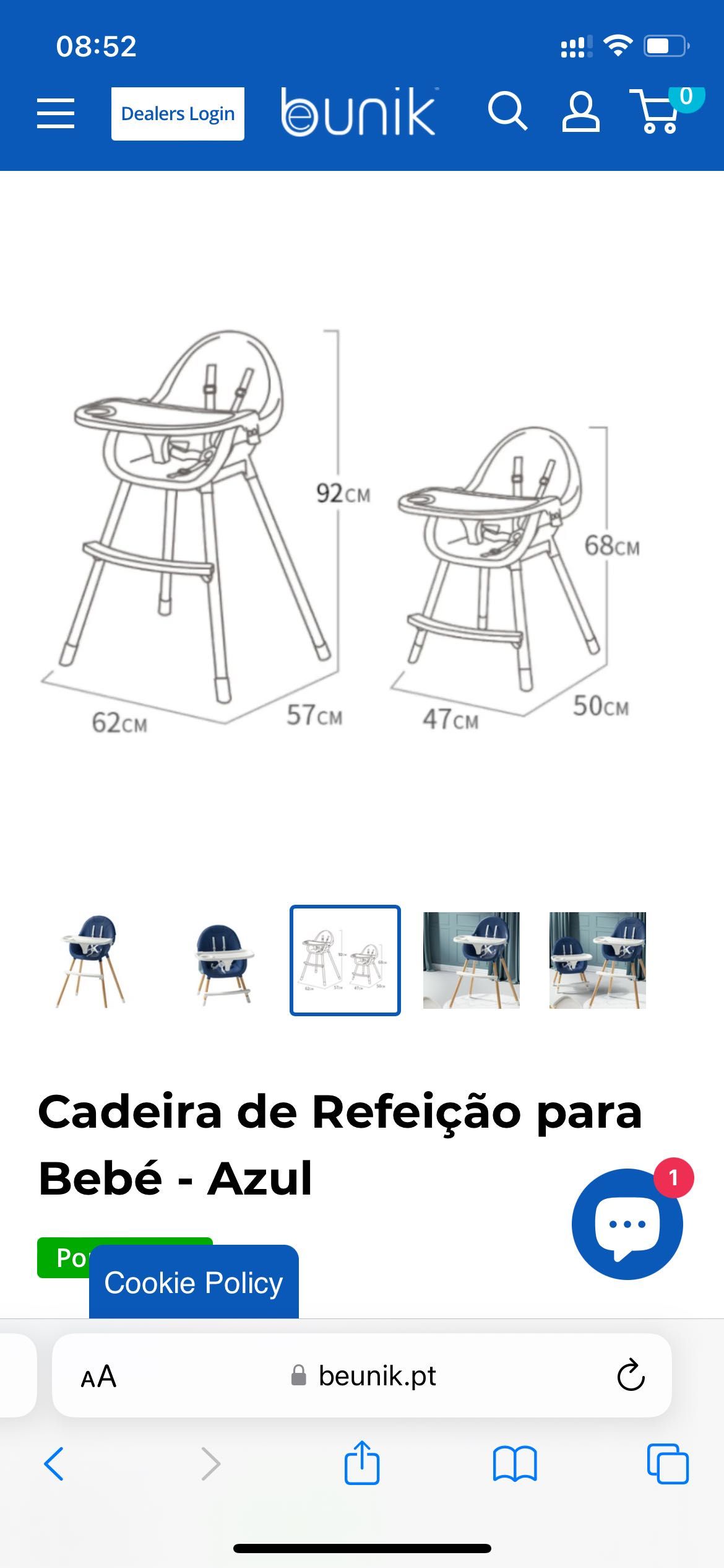 Cadeira de Papa evolutiva