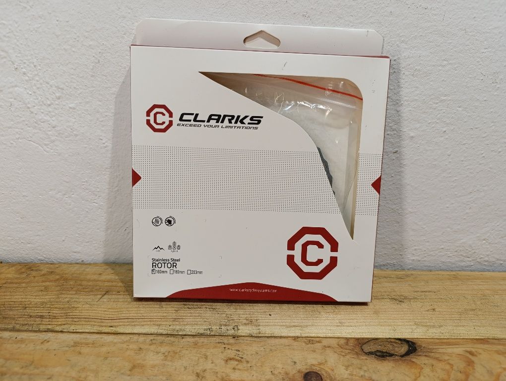 Nowa rowerowa tarcza hamulcowa CLARKS 160 mm