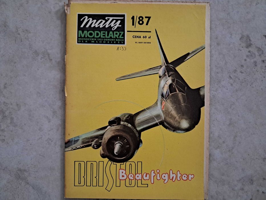 Mały Modelarz 1/87 - Bristol Beaufighter