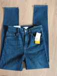 Jeansy skinny wydoka talia