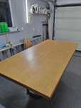 Piekny Duzy Loft Blat XXL do Jadalni!kolor Jasny Dąb lakier Mat