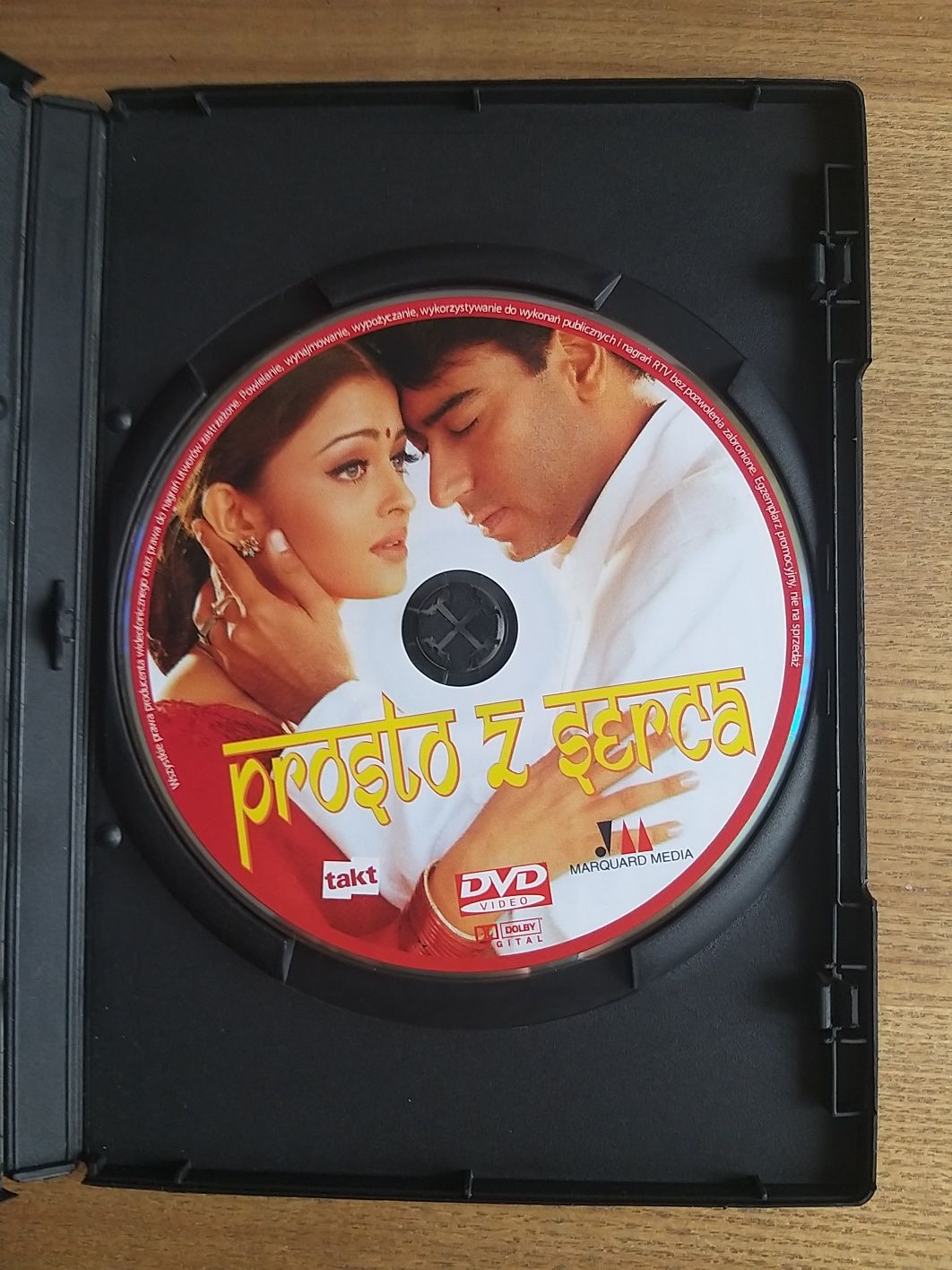 Film DVD Bollywood Prosto z serca