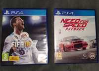 FIFA 18 & NFS Payback ps4