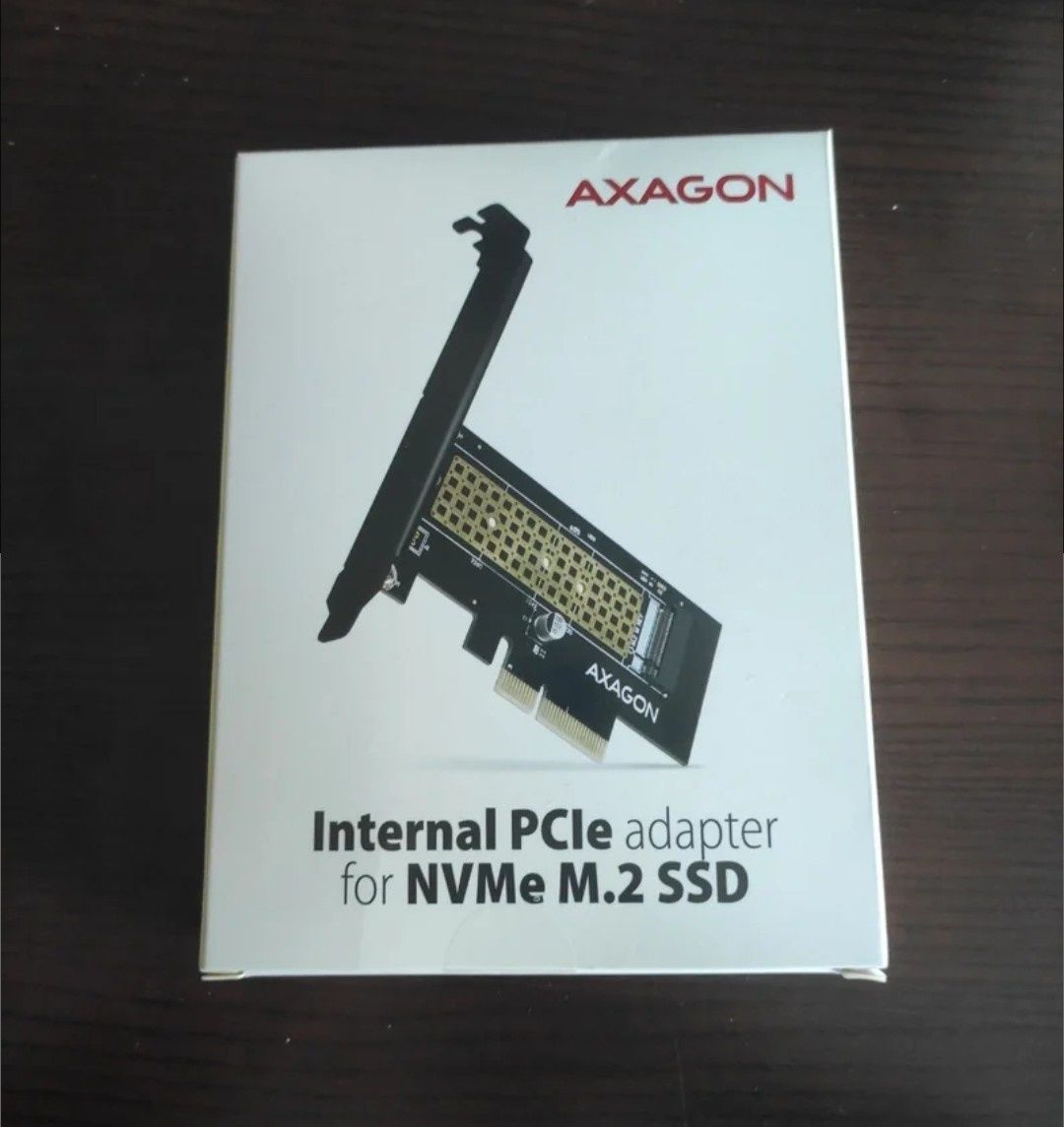 PCIe adaptador NVMe M.2 SSD Axagon