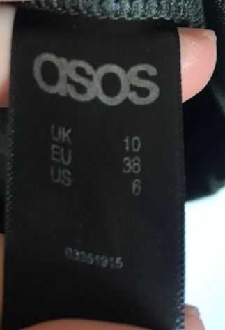 sukienka Asos khaki rozmiar 38
