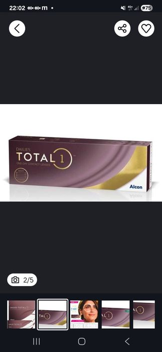 Dailies Total 1. Акція 30+10 !!! Оригінал.
