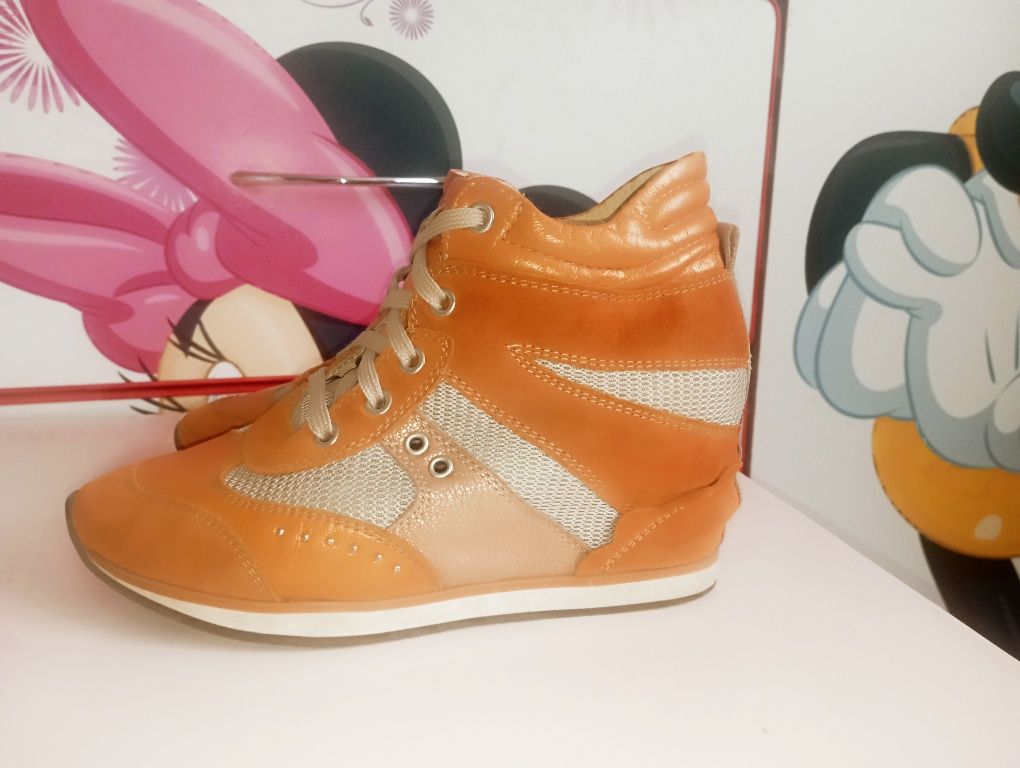 Кросівки кеди снікерси Geox Respira 36 розмір, 23 см, шкіра, в ідеалі