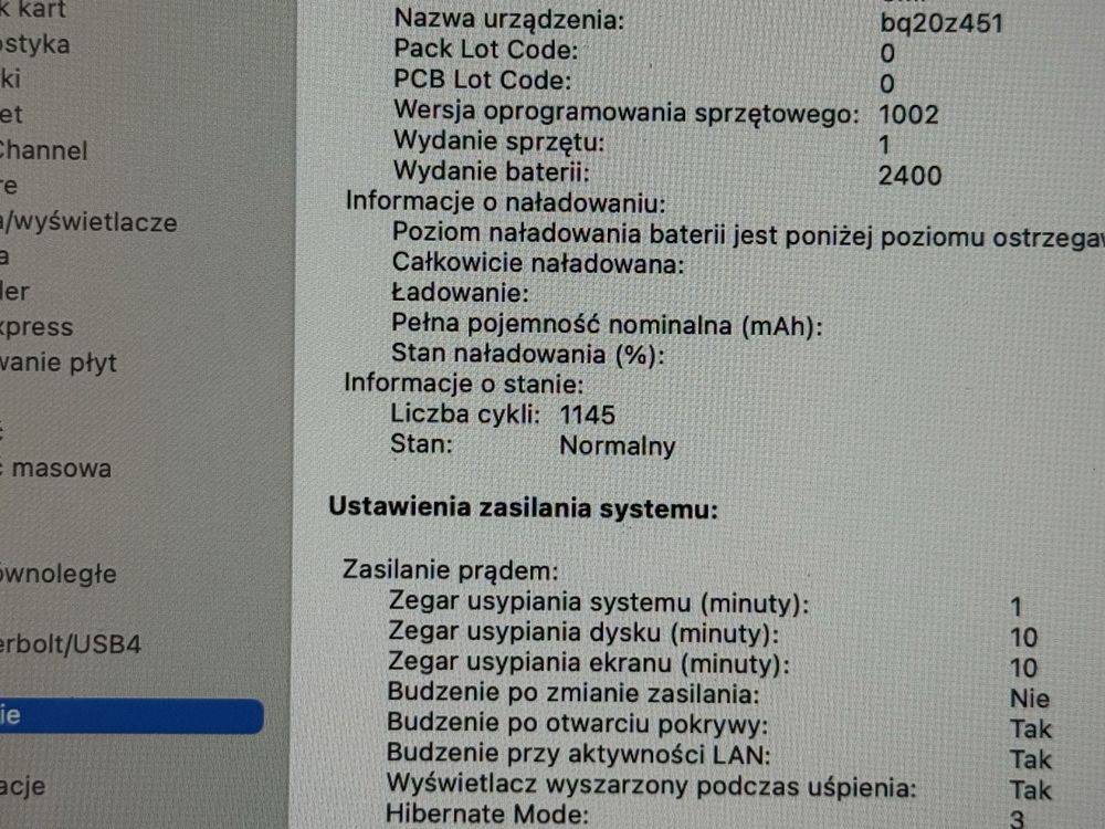 Macbook Pro 13 2020r, 8/256GB, bez blokad, komplet