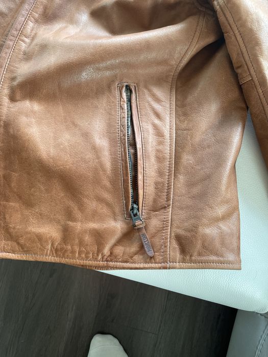 Casaco em pele natural Pepe Jeans