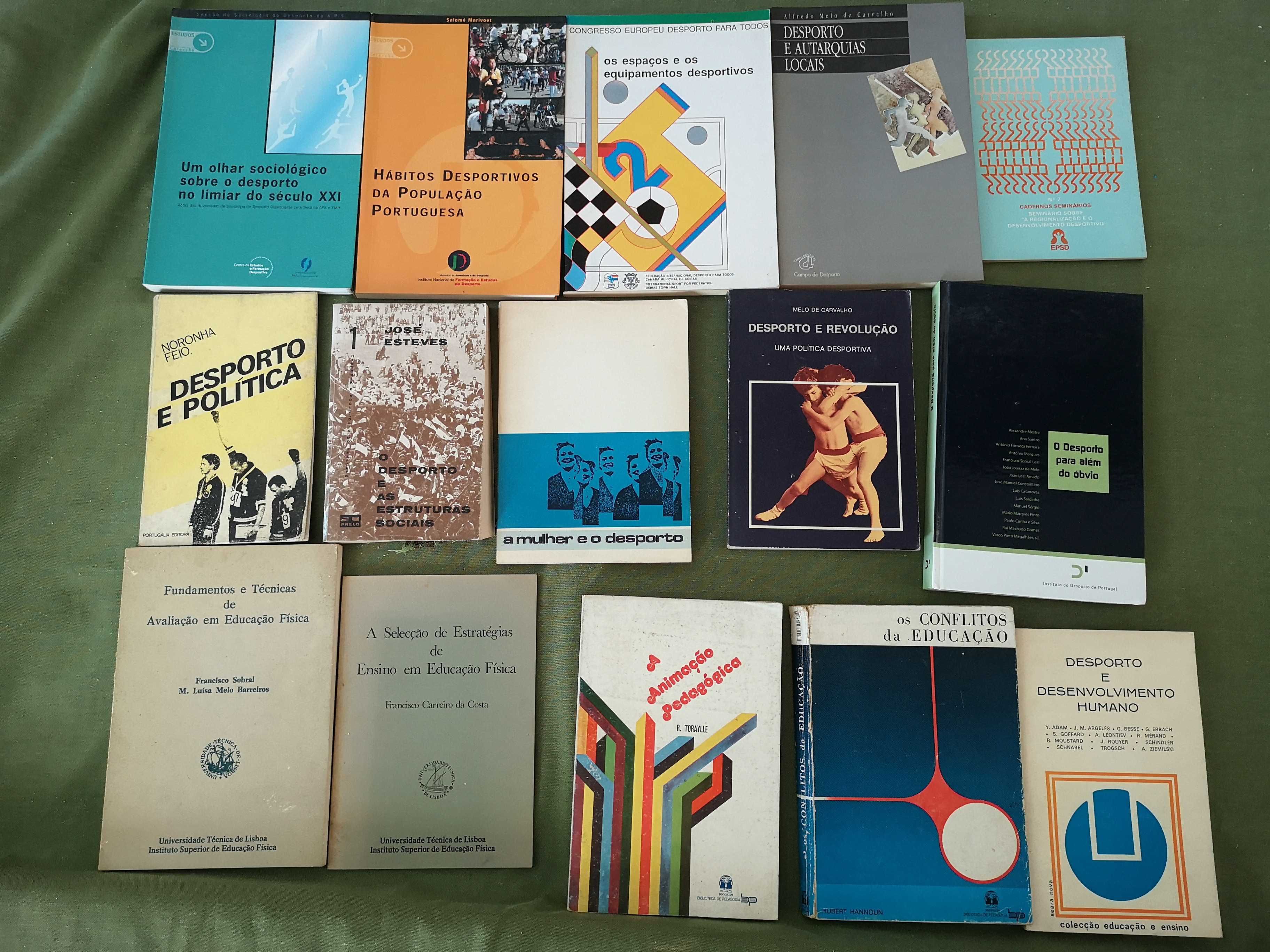 Livros Desporto-coleções, Natação e Ginástica