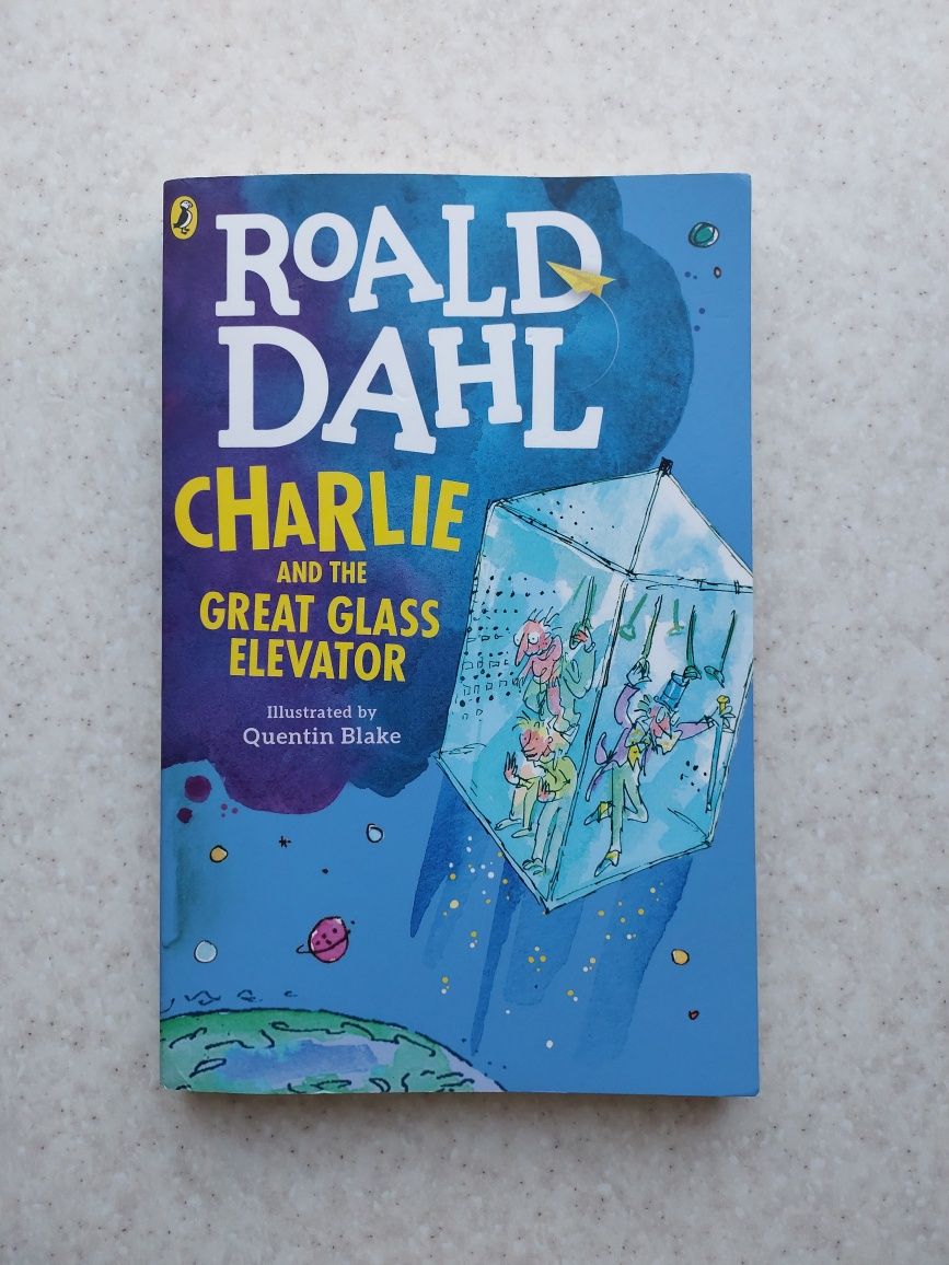 книжки англійською Roald Dahl Charlie and the great glass elevator