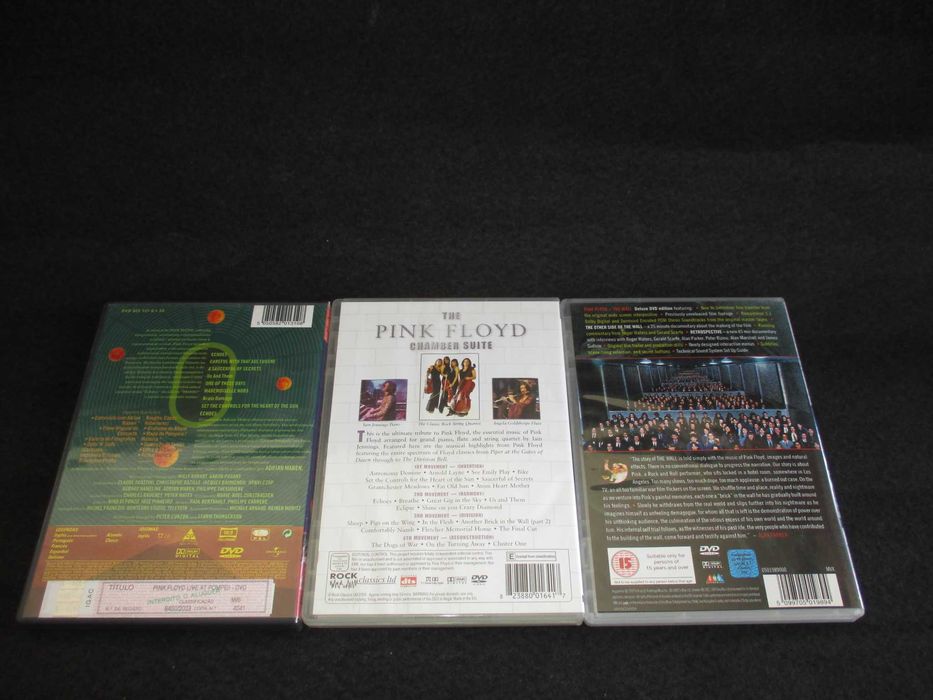 DVD Música Concertos Pink Floyd