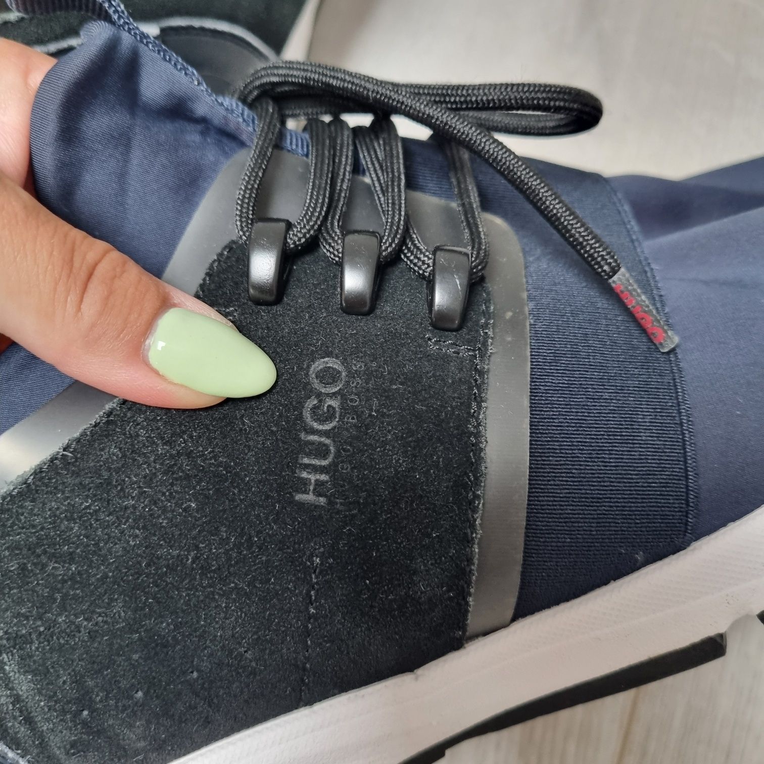 Hugo Boss Red Label Oryginalne męskie buty sneakersy Vibram roz. 43