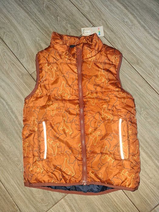 Bezrękawnik kamizelka 128 chłopiec 7-8 lat